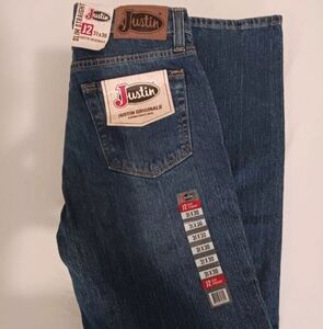 Justin Slim Straight 30x34 Jeans